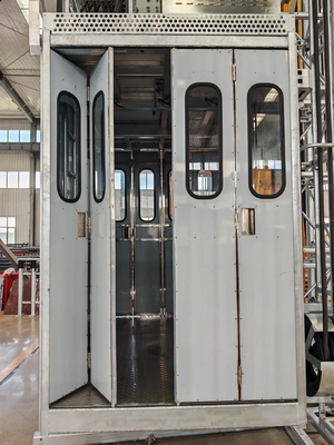 Lifting Speed 0-27m/min Explosion Proof Building Hoist SC300/300 With VFD Control System