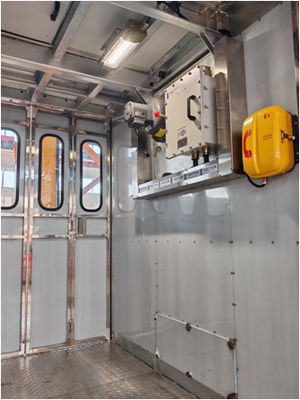 ราคาดี ตัวเลือกที่สามารถปรับแต่งได้ ATEX Rack Pinion Hoist ด้วยภาระ 2000kg / cabin ติดตั้งทั้งในและนอก ออนไลน์