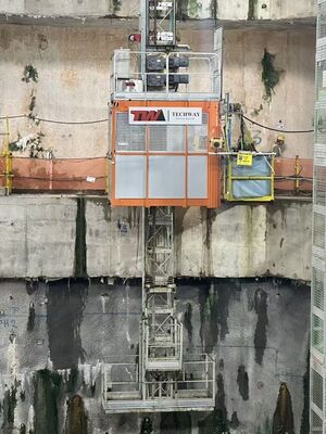 ราคาดี Q345B เหล็ก 1000 กิโลกรัม วัสดุ Rack และ Pinion Hoist Lift สําหรับอุโมงค์ ออนไลน์
