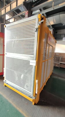 ราคาดี กรงคู่ความเร็วกลางกับ Rack และ Pinion อาคาร Hoist / 2000kgs โหลดด้วย Inverter และหมึก galvanized ร้อน ออนไลน์
