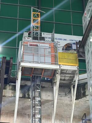 ราคาดี รอกยกอาคารแบบย้อนกลับ เหล็ก Q345B รอกยกวัสดุแบบเฟืองสะพาน 1000 กก. สำหรับอุโมงค์ ออนไลน์