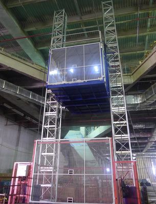 ราคาดี สินค้าสองเสา 30m / นาที สถานที่ก่อสร้าง Lift Lift ในโกดัง ออนไลน์