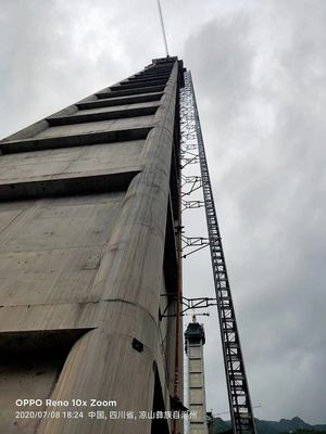 ม้าลอย 500m สร้างสถานที่ยกสําหรับก่อสร้างหิน