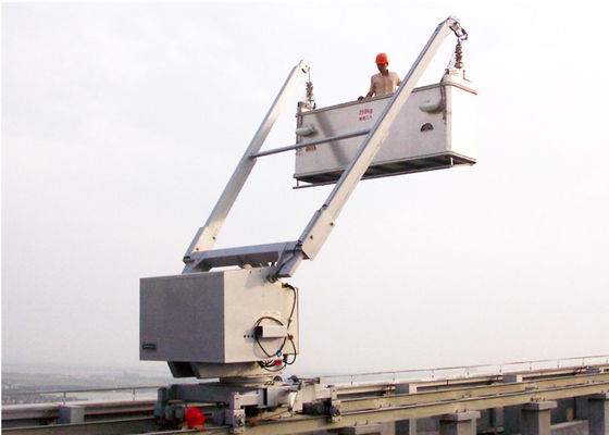 ราคาดี 180m ความสูง Bmu อาคารบํารุงรักษาหน่วยด้วย Twin Jib การทําความสะอาดและการติดตั้งกําแพงผ้าม่าน ออนไลน์